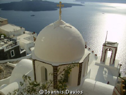 Fira Santorini Greece by Ioannis Davios 